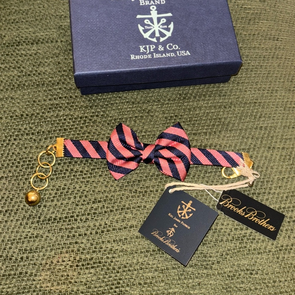 Brooks Brothers silk bow bracelet. NWT